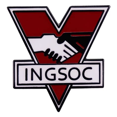 1984 'Ingsoc' Enamel Pin - Distinct Pins