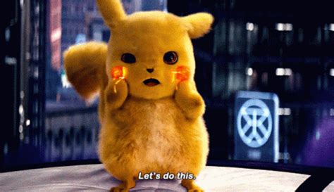 Detective Pikachu Lets Do This GIF - Detective Pikachu Lets Do This Pikachu - Discover & Share GIFs