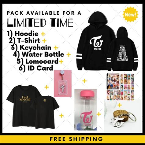 TWICE PACK | FREE Worldwide Shipping | Twice Merch