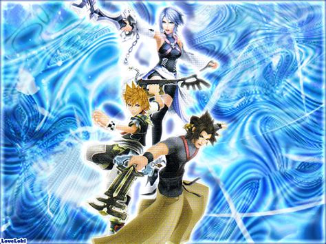 Ventus - Terra - Aqua - Kingdom Hearts: Aqua Wallpaper (35640190) - Fanpop