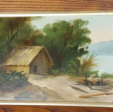 Early New Zealand Artist De Ritz Paintings