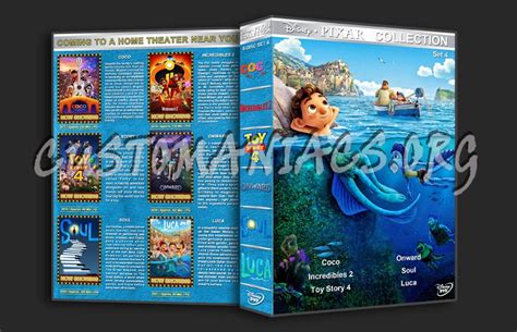 Disney • Pixar Collection - Set 4 dvd cover - DVD Covers & Labels by Customaniacs, id: 274681 ...