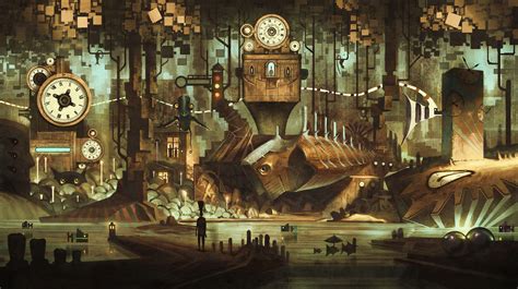 Steampunk Landscape Wallpapers - Top Free Steampunk Landscape Backgrounds - WallpaperAccess