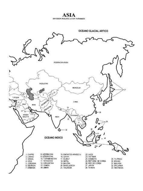 Mapa De Asia Con Nombres – Telegraph