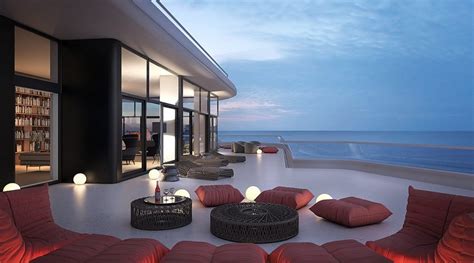 Passion For Luxury : Amazing Miami Beach Penthouses With Pool