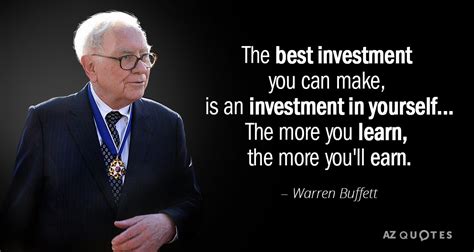 TOP 25 QUOTES BY WARREN BUFFETT (of 959) | A-Z Quotes