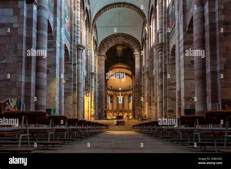 Speyer cathedral interior hi-res stock photography and images - Alamy