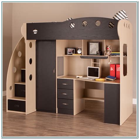 Loft Bunk Bed With Desk Ikea - Bedroom : Home Decorating Ideas #XLwg0Lekrb