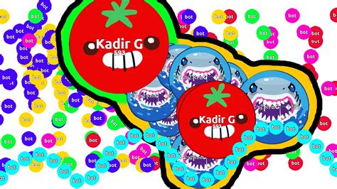 HACKED AGARIO BOTS // 100 BOTS on Agar.io LIVE Gameplay