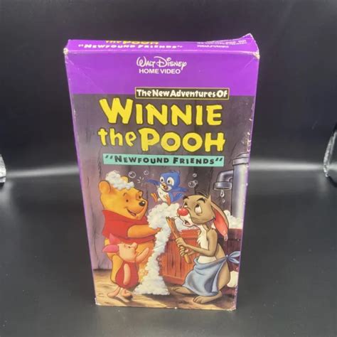 THE NEW ADVENTURES Of Winnie The Pooh ~ "New Found Friends" ~Vhs, 1991 ...