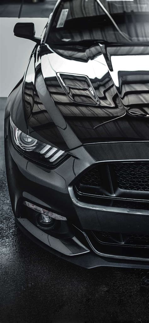 Black Mustang 4k iPhone Wallpapers - Wallpaper Cave