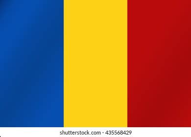 Romania Flag Official Colors Proportion Correctly Stock Illustration 1827565100