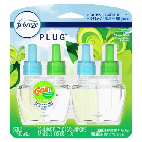 Febreze Plug Gain Original Scent Oil Refills - Shop Air fresheners at H-E-B