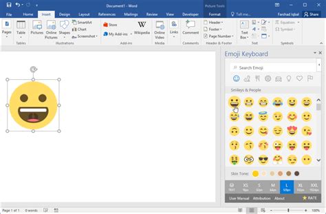 6 Methods to Insert Emoji in Microsoft Word Document