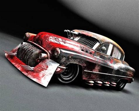 The Horror Car for Halloween:Cars Go