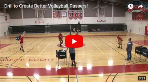 Simple Volleyball Passing Drill: Get Your Players More Touches