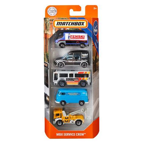 Matchbox Car Collection 5-Pack Mix 4 Case