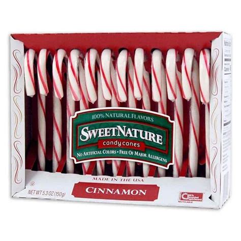 Spangler Natural Cinnamon Candy Canes | Christmas Candy | SweetServices.com