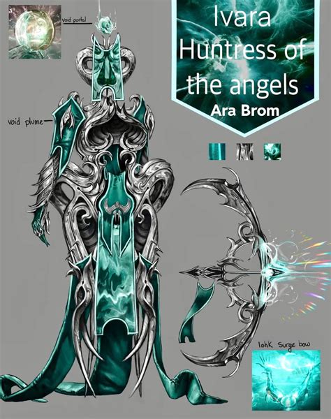 Ivara Void Angel skin concept : r/Warframe