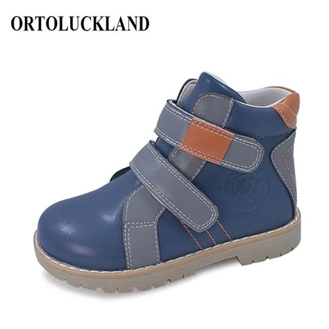 Kids Baby Toddler Orthopedic Shoes Children Leather Boot Orthopedic ...