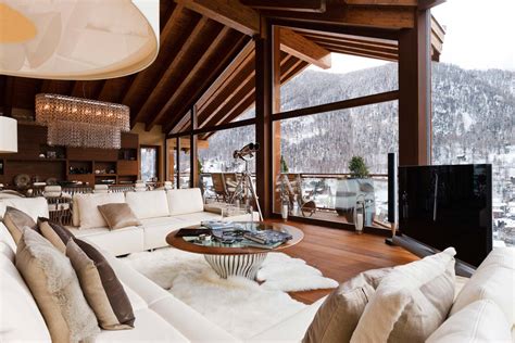 Glamour in the Alps: Zermatt Designer Chalet - Art de Vivre Collection - Luxury Designer Villa ...