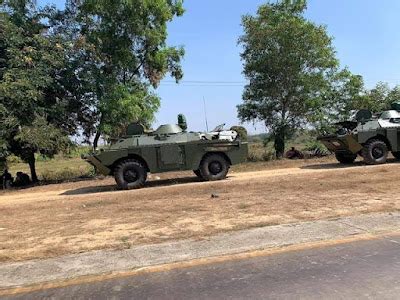 Myanmar Army Receives Russian BRDM-2MS Rubber Wheeled Vehicles - World War Defence