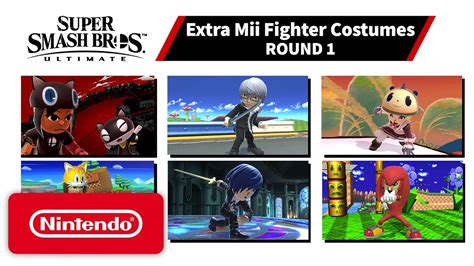 Super Smash Bros. Ultimate - Mii Fighter Costumes #1 - Nintendo Switch