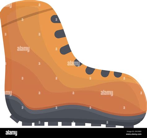 Hiking boots icon. Cartoon of Hiking boots vector icon for web design isolated on white ...