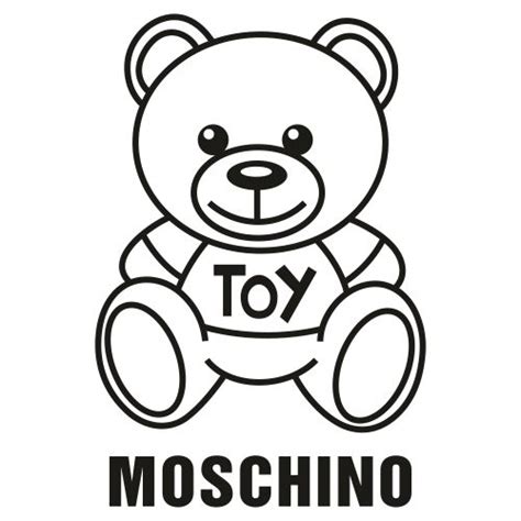 Moschino Bear Logo SVG | Moschino Bear Brand Logo Svg | Fashion company ...