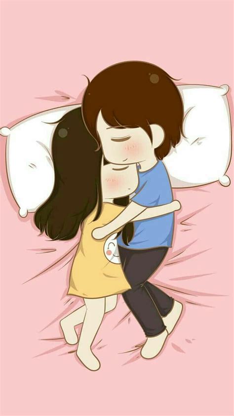 Romantic Couple Cartoon Wallpapers