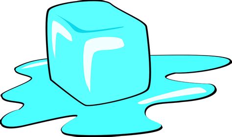 Melt Ice Cube · Free vector graphic on Pixabay