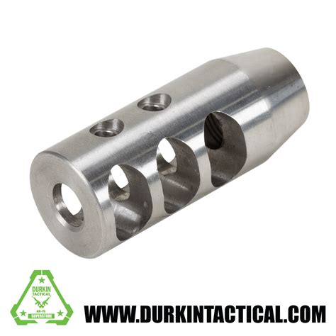 .308 Competition Muzzle Brake | Stainless - Durkin Tactical