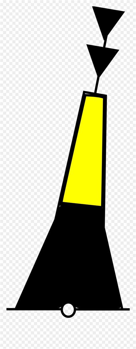 Big Image - South Cardinal Buoy Clipart (#1177929) - PinClipart