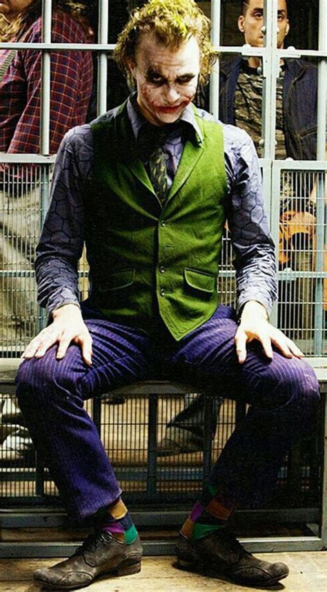 Heath Ledger as THE JOKER. | Joker heath, Joker costume, Joker halloween costume