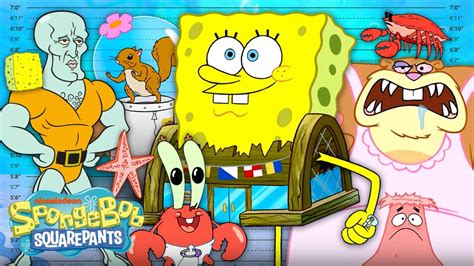 18 Times SpongeBob Characters Were DIFFERENT Sizes 🧐 | SpongeBob - YouTube