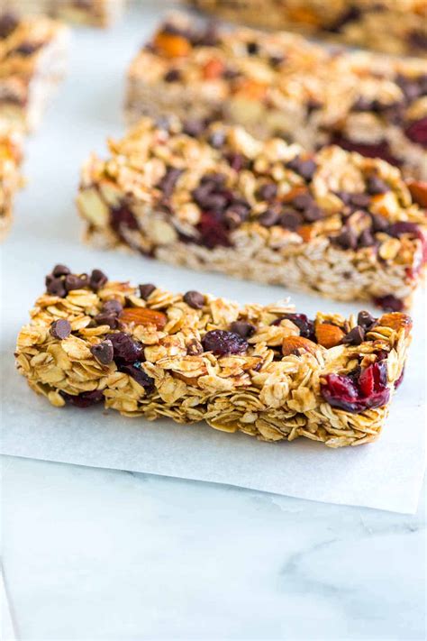 Homemade Granola Bar Recipe With Nutrition Facts | Besto Blog