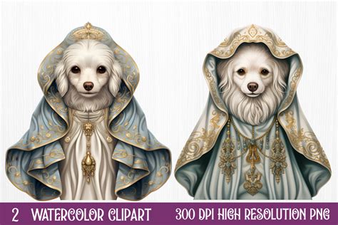 Halloween Ghost Dog Clipart Graphic by CraftArt · Creative Fabrica