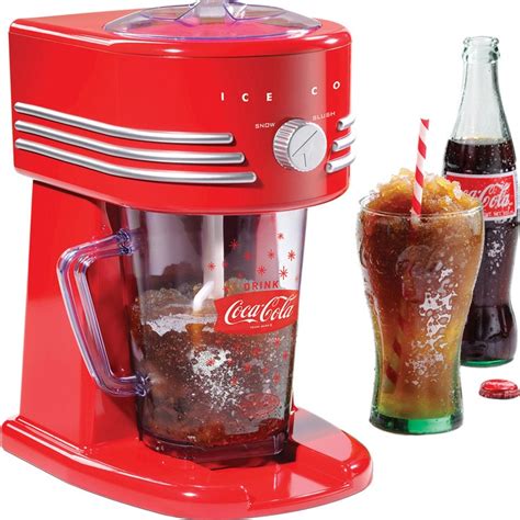 Frozen Slush Drink Maker Margarita Smoothie Blender, Ice Shaver ...