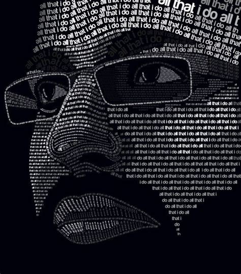 How to Create a Typographic Portrait in Illustrator | Typographic ...