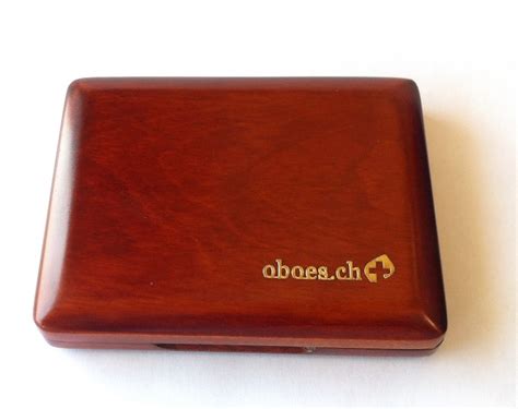 Wooden 6 Oboe Reed Case | Aria Double Reeds