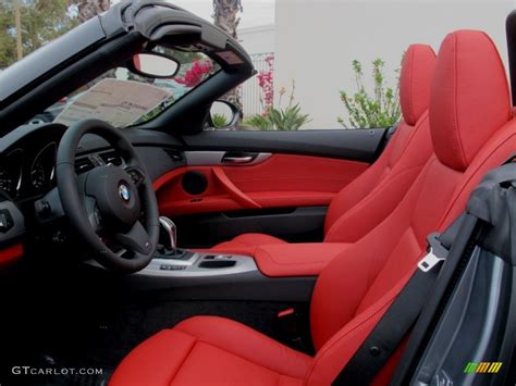 Coral Red Interior 2012 BMW Z4 sDrive28i Photo #64321917 | GTCarLot.com