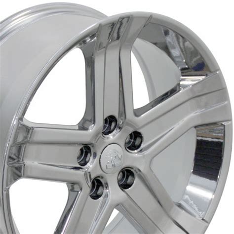 22" Fits Dodge Ram 1500 R/T Style Chrome Wheels Set of 4 22x9" Rims ...