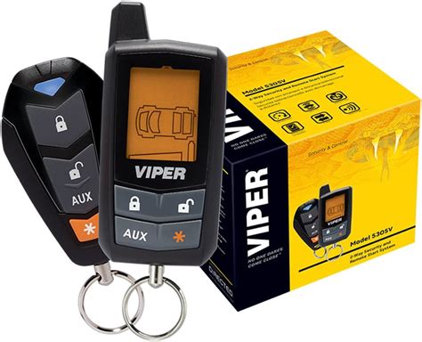 Viper 5305V 2 Way LCD Vehicle Car Alarm Keyless Entry Remorte Start System : Amazon.ca: Automotive