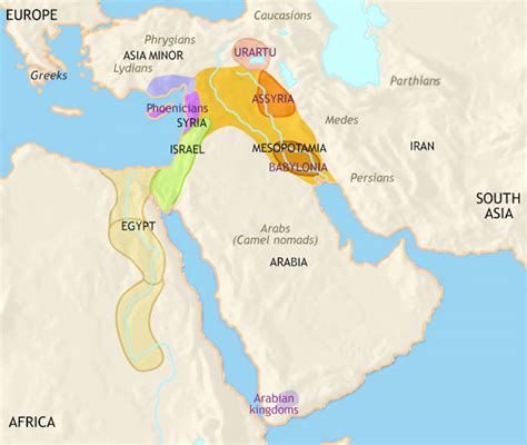 Arabia On Ancient World Map