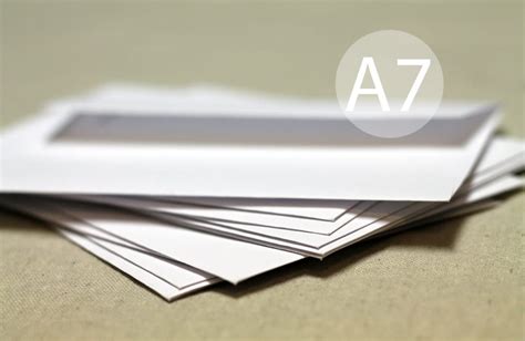 25 5x7 White Envelopes A7 Size Envelopes true Size 5 1/4 X 7 1/4 A7 White Envelopes - Etsy