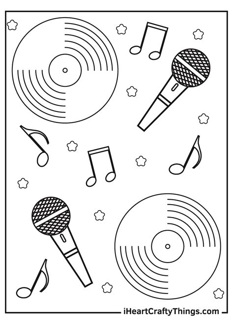 Printable Music Coloring Pages (Updated 2021)