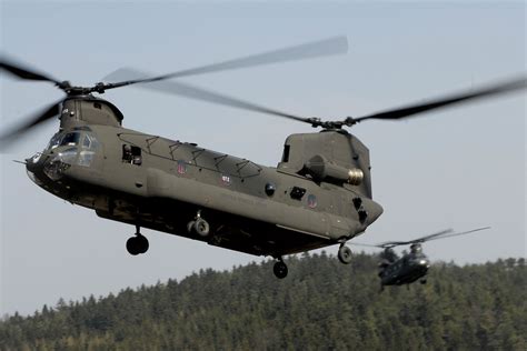 Army Chinook Helicopters