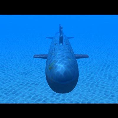 virginia submarine uss navy 3d 3ds