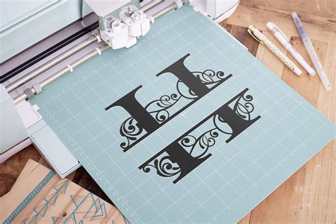 Letter H Split Monogram SVG, Split Monogram SVG, Letter H cricut By TLSDigitalDesigns ...