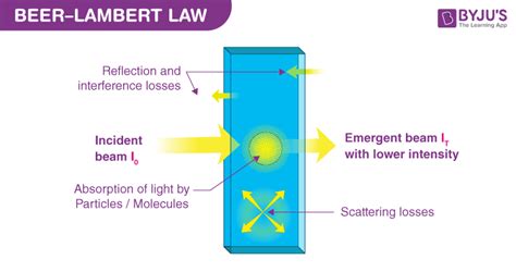 Beer-Lambert Law: Statement, Derivation, Formula, Limitations, FAQs